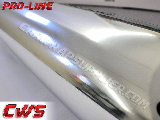 Silver Chrome Vehicle Vinyl Film