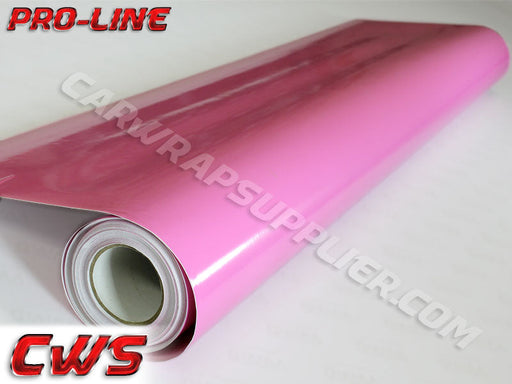 Pro-line Gloss Pink Car Wrap Vinyl Film