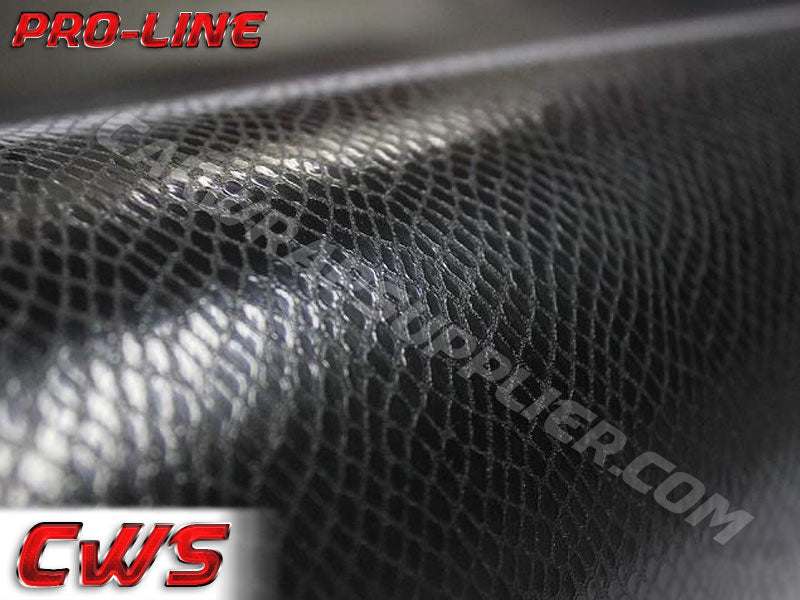 Black Snake Skin Vehicle Vinyl Film