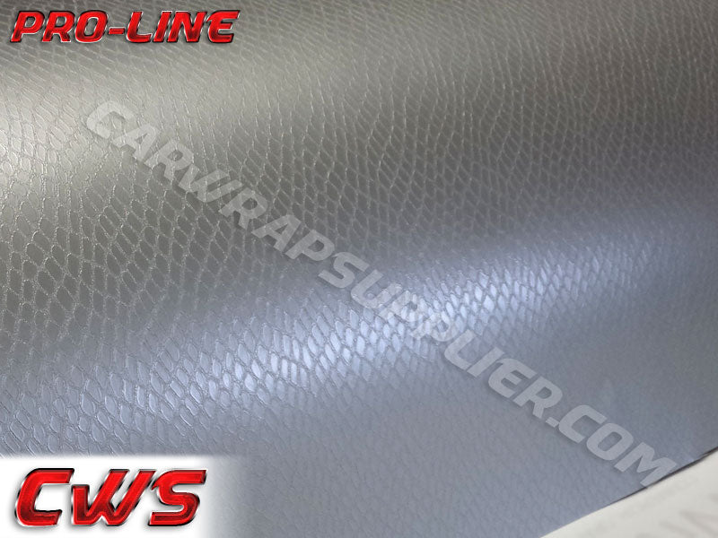 Silver Snake Skin Vehicle Vinyl Film