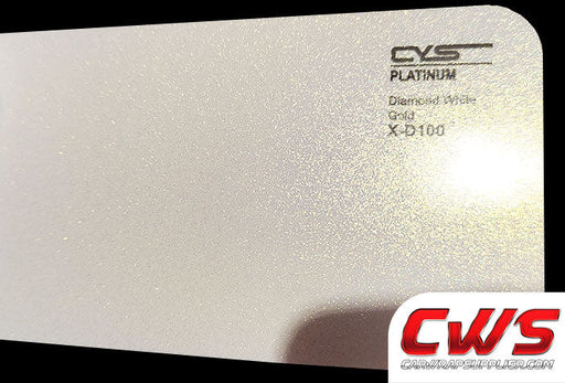 Gloss Diamond Metallic Pink White Gold X-D100 car wrap vinyl