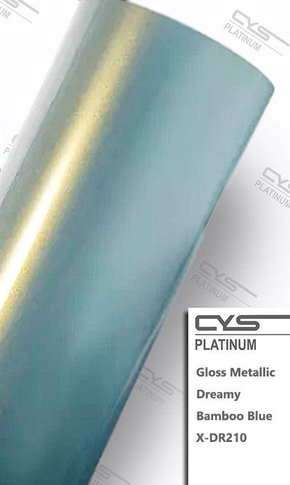 Gloss Metallic Dreamy Bamboo Blue X-DR210 car wrap vinyl