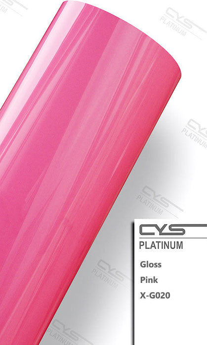 Platinum Gloss Pink X-G020 Car Wrap Vinyl
