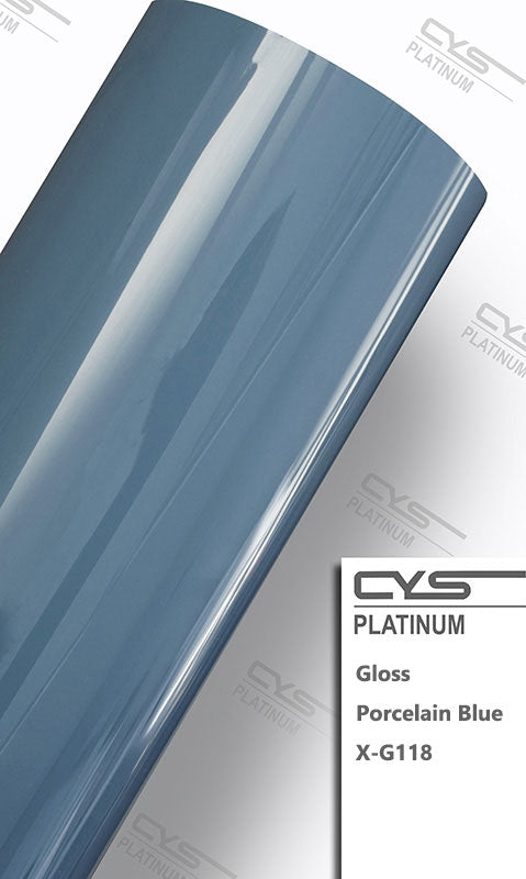 Platinum Gloss Porcelain Blue X-G118 Car Wrap Vinyl