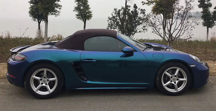 Gloss Diamond Metallic Magic Blue X-D060 car wrap vinyl