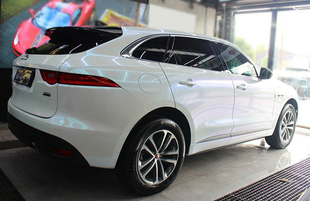 Gloss Diamond Metallic Blue White X-D070 car wrap vinyl