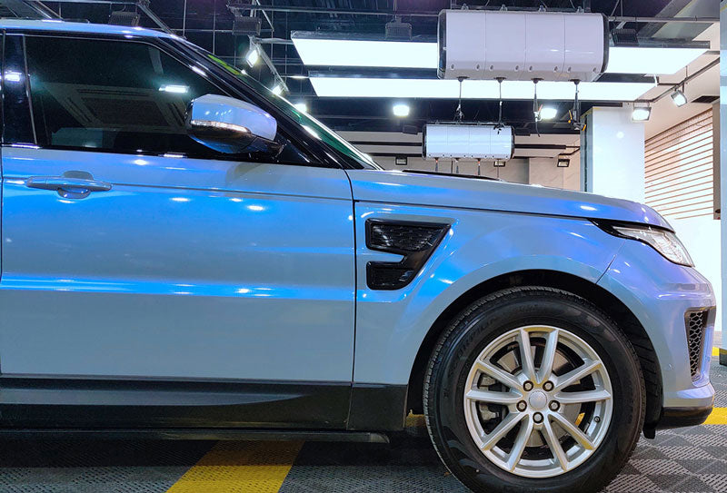 Gloss Dreamy Metallic Blue Ash X-DR10 car wrap vinyl