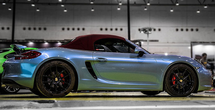 Gloss Dreamy Metallic Blue Ash X-DR10 car wrap vinyl