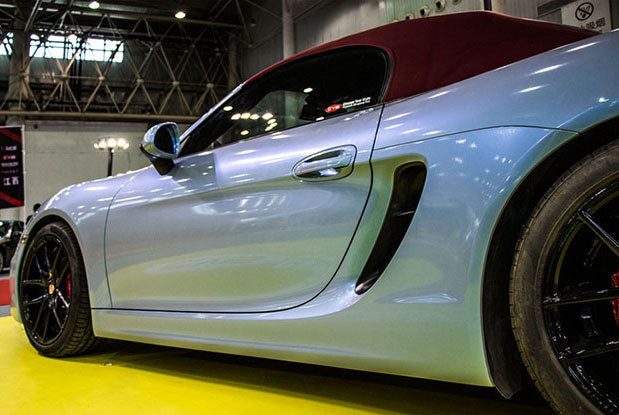 Gloss Dreamy Metallic Blue Ash X-DR10 car wrap vinyl