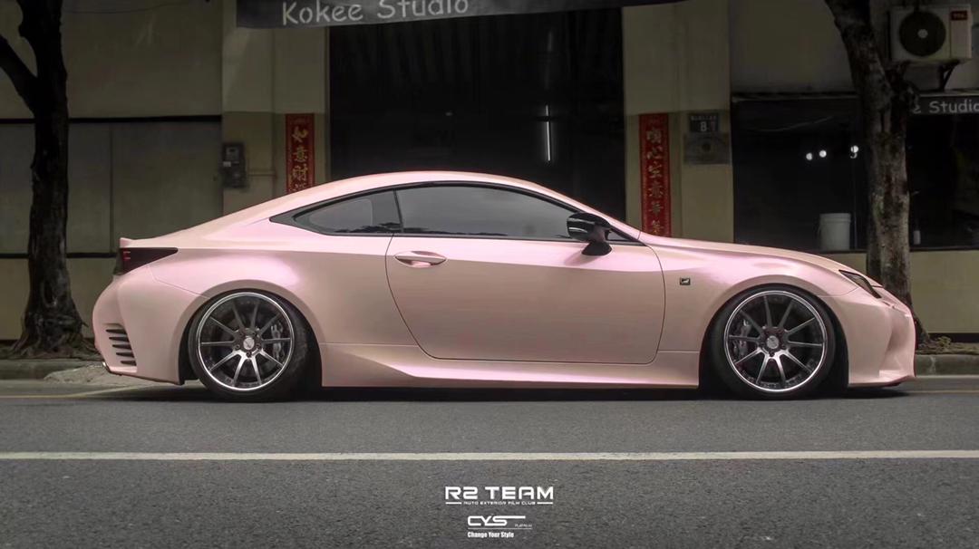 Gloss Metallic Dreamy Rogue Pink X-DR170 car wrap