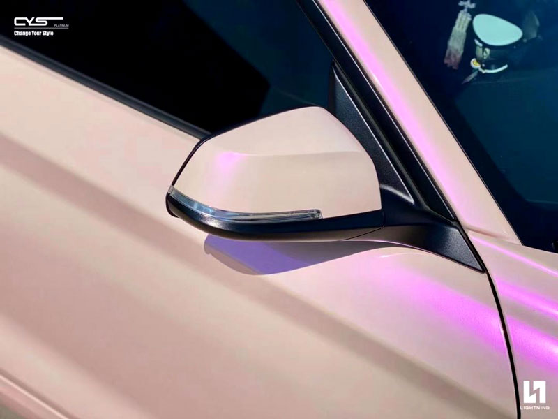 Gloss Metallic Dreamy Rogue Pink X-DR170 car wrap