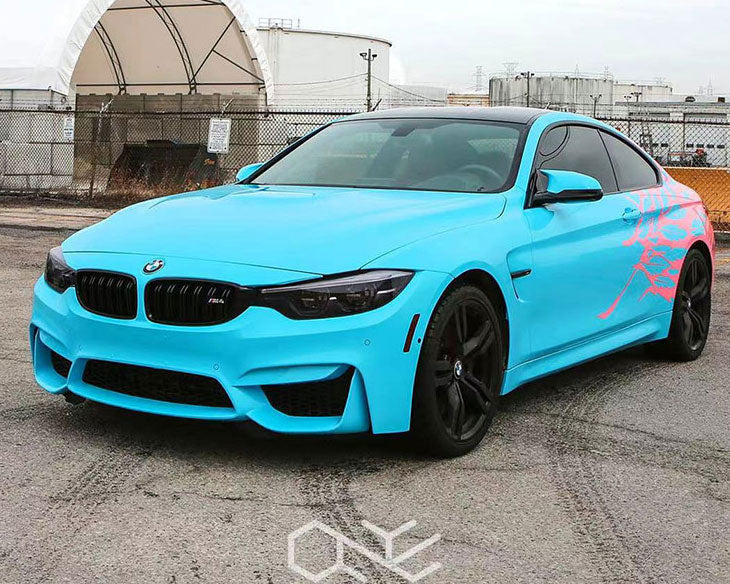 Platinum Gloss Light Blue X-G100 Car Wrap Vinyl