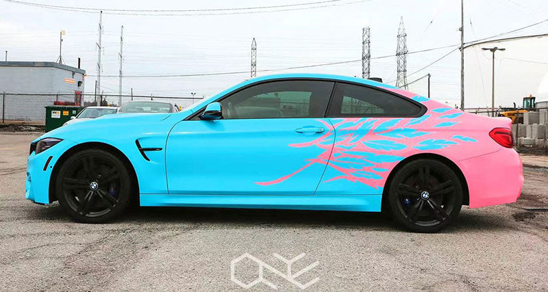 Platinum Gloss Light Blue X-G100 Car Wrap Vinyl