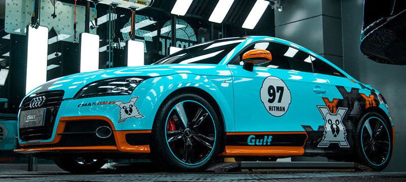 Platinum Gloss Light Blue X-G100 Car Wrap Vinyl