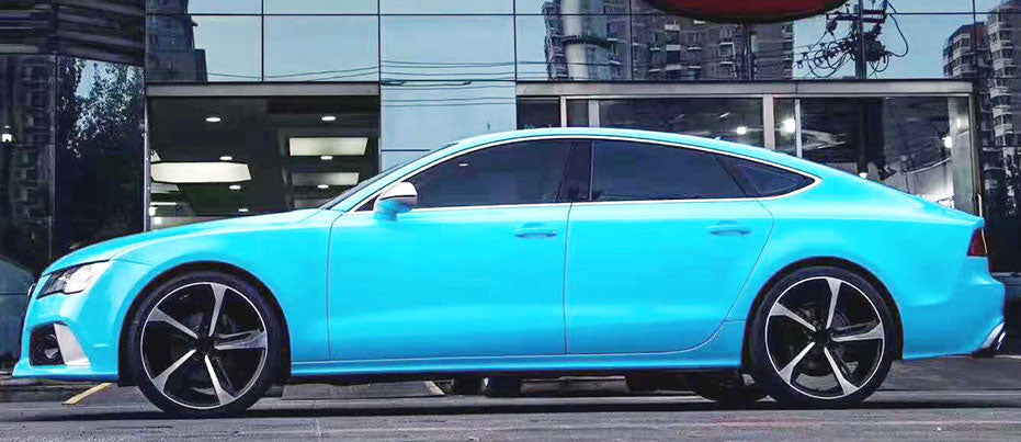 Platinum Gloss Light Blue X-G100 Car Wrap Vinyl