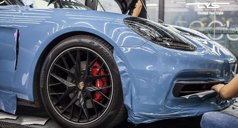 Platinum Gloss Porcelain Blue X-G118 Car Wrap Vinyl