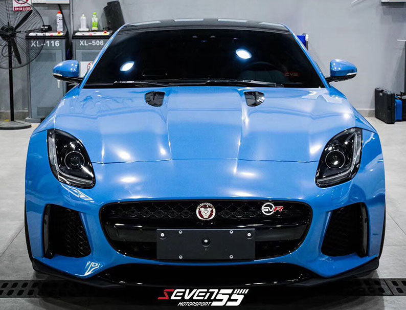 Platinum Gloss Metallic Abudhabi Blue X-G125 Car Wrap Vinyl