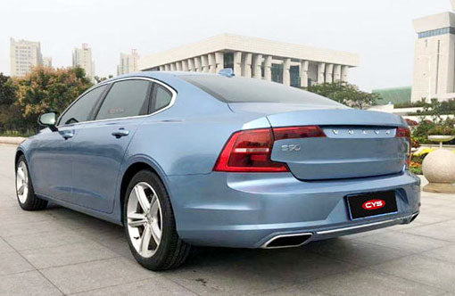 Platinum Gloss Metallic Crystal Baby Blue X-M73 car wrap vinyl color