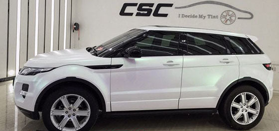 Pearl Magic Satin White car wrap X-MG05