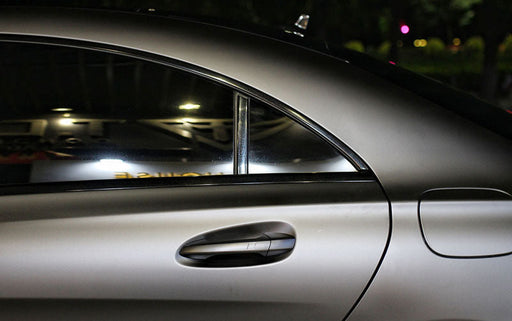 Platinum Matte Metallic Space Grey X-SM27 car wrap