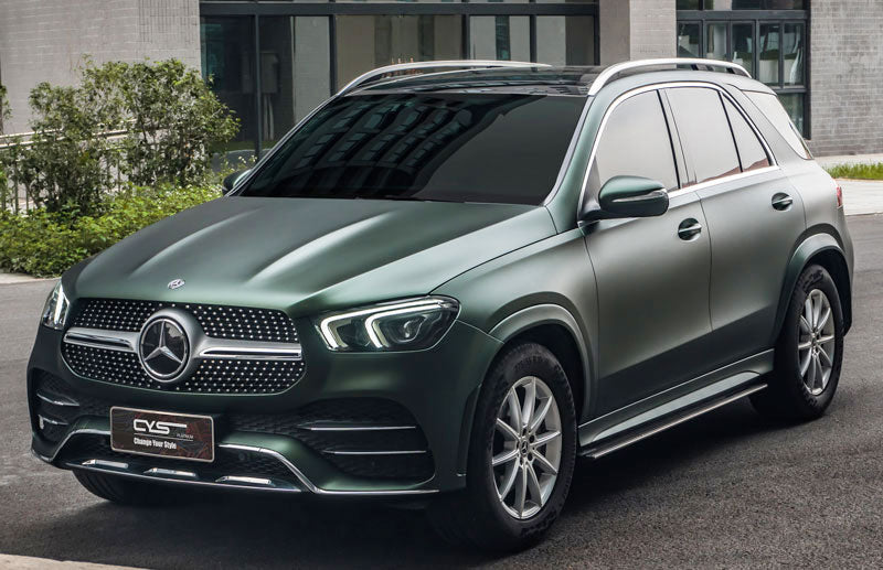 Platinum Matte Jasper Green Pearl X-SM28 car wrap