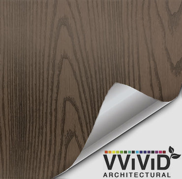Architectural Ash Chocolate Wood Contact Film
