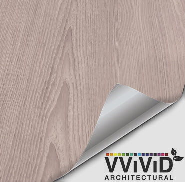 Architectural Vintage Light Grey Wood Contact Film