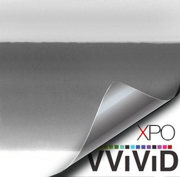 Silver Chrome Vehicle Vinyl Film