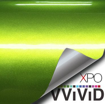 Liquid Metal Lime Green vinyl wrap