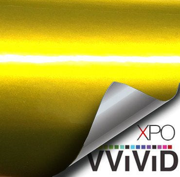 Gloss Liquid Metal Yellow wrap