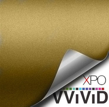 Gold Matte Car Wrap Vinyl Film