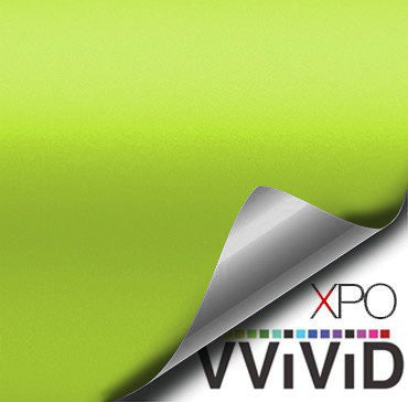 Electric Lime Green Matte Car Wrap Vinyl Film