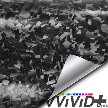 Forged Carbon Fiber Black Wrap
