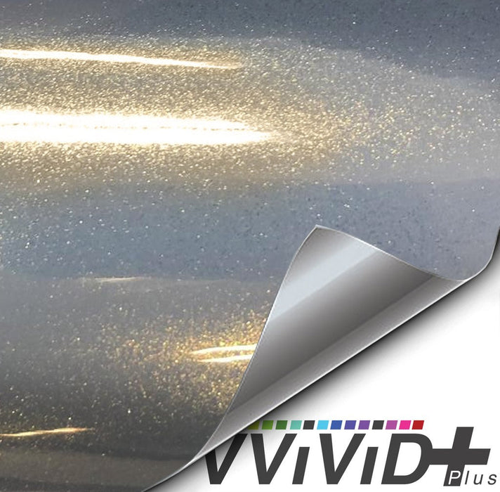 Premium+ Gloss Metallic Galaxy Nardo Grey car wrap vinyl
