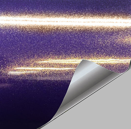 Premium+ Gloss Metallic Galaxy Purple car wrap vinyl