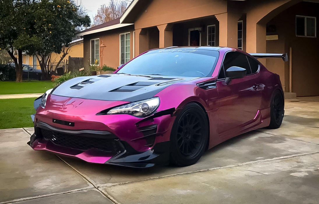 Premium+ Gloss Metallic Joker Purple car wrap vinyl