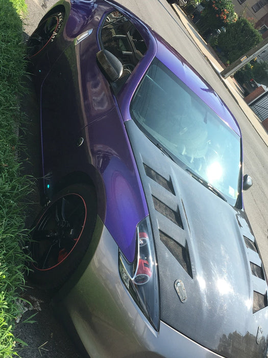 Premium+ Gloss Metallic Psycho Purple car wrap vinyl