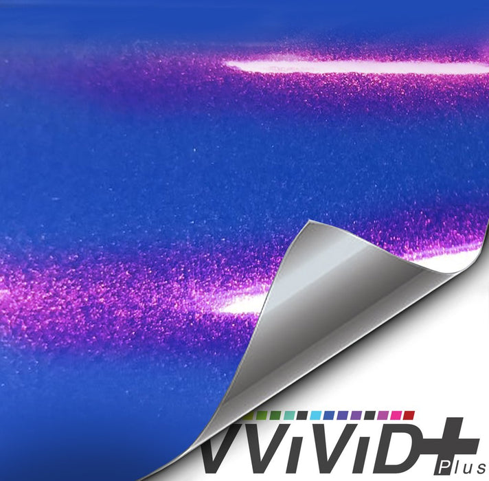 Premium+ Gloss Metallic Super Hero Blue car wrap vinyl