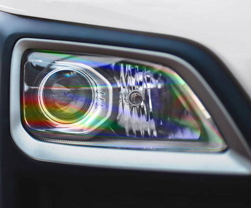 ULTRA-GLOSS Holographic Clear Laser Headlight Tint