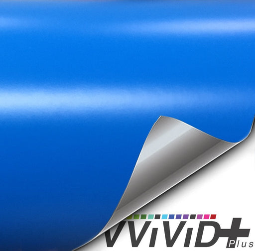 Premium Plus Matte Smurf Blue car wrap vinyl film