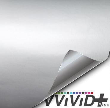Premium+ Satin Silver Car Vinyl Wrap Film