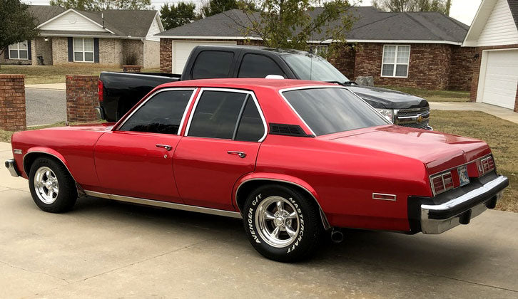 ultra gloss candy red car wrap