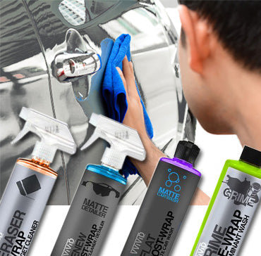Car Wrap Care Products - cleaners & protectors, detailers