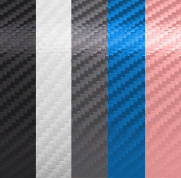 Carbon Fiber 3D Vinyl Wrap Colors