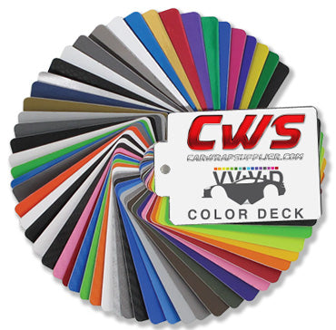 Car Wrap Vinyl Samples
