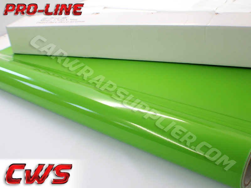 Pro-line Gloss Green Car Wrap Vinyl Film