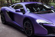 Platinum Matte Metallic Purple X-SM10 car wrap