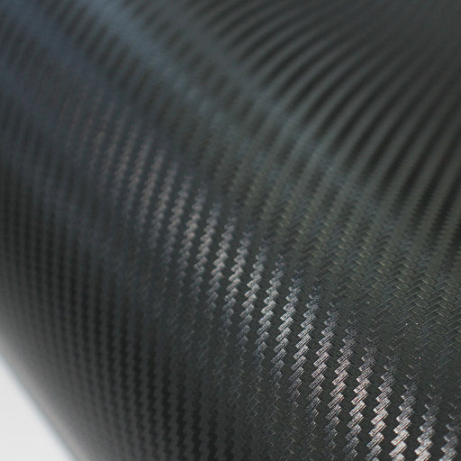 Black Carbon Fiber Car Wrap Vinyl Film