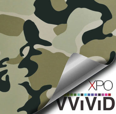 Camouflage Desert vinyl wrap