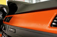 Orange Carbon Fiber Car Wrap Vinyl Film
